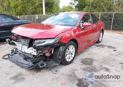 2025 Toyota Camry Le from USA, damaged, VIN 4T1DAACK5SU145379